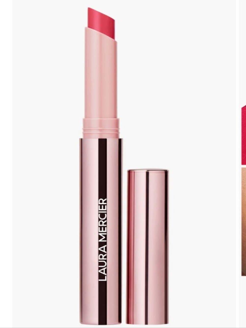 New Laura Mercier High Vibe Lip Color — 182 Bright (Pink-Red)
